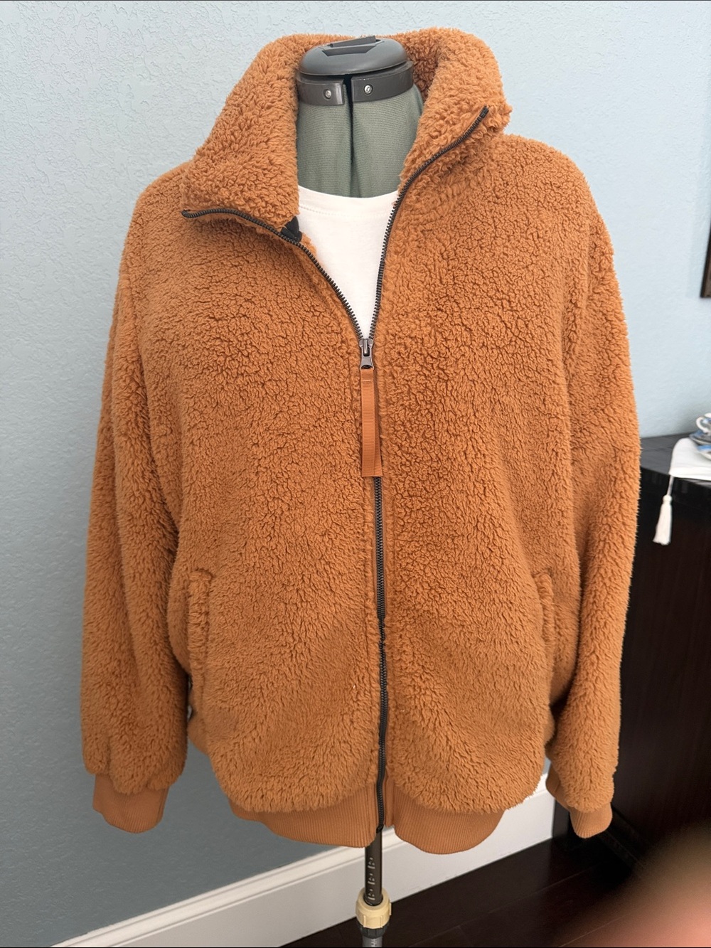 Free Country Women's Teddy Fleece Zip Jacket - Camel